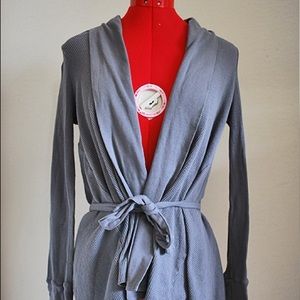 Grey Converse Cardigan